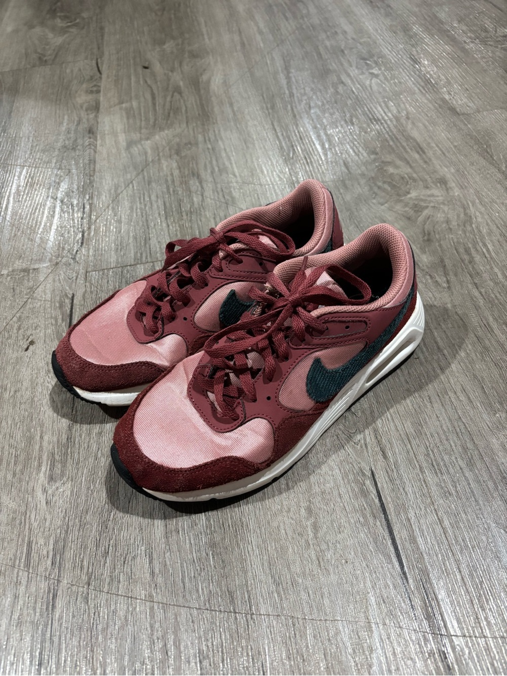 Nike Air Max SC Casual Sneakers Women's Size 8.5 Pink Maroon - Picture 6 of 7